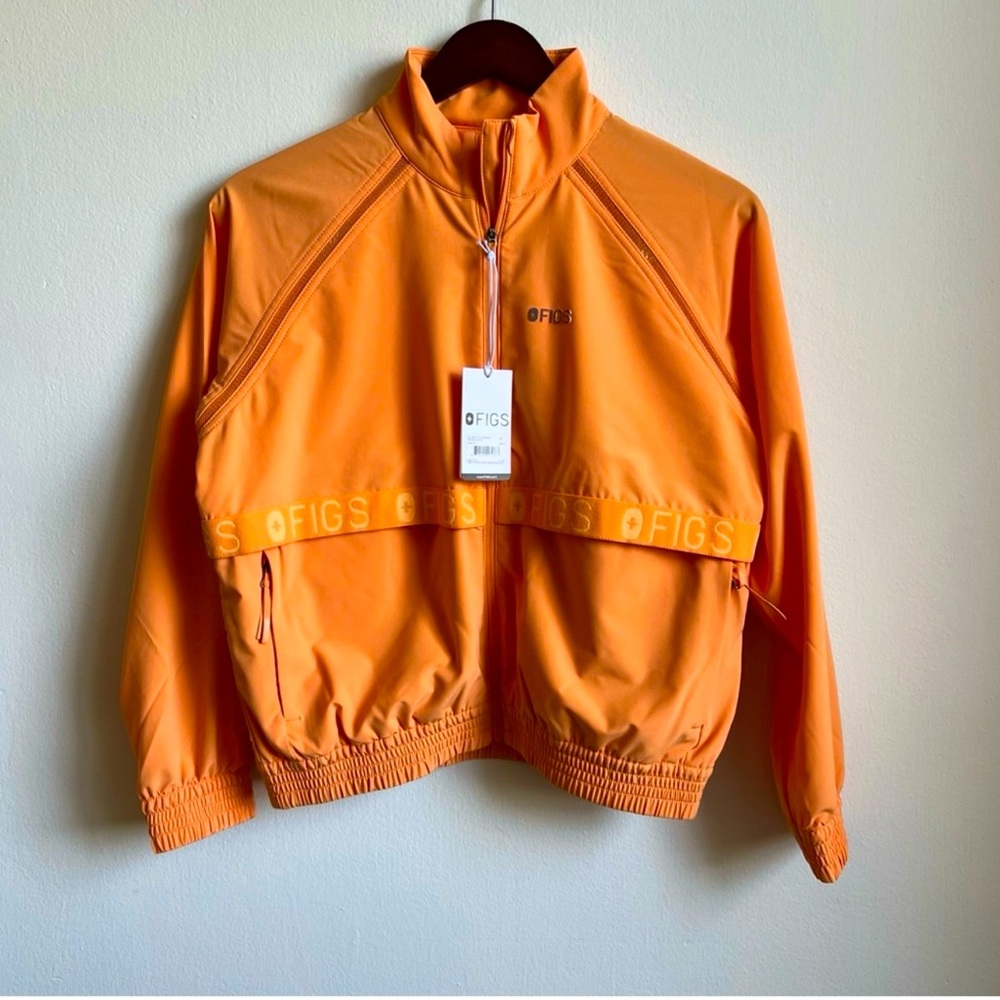 Figs NWWT Shaka Orange Santa Fe bomber size XS